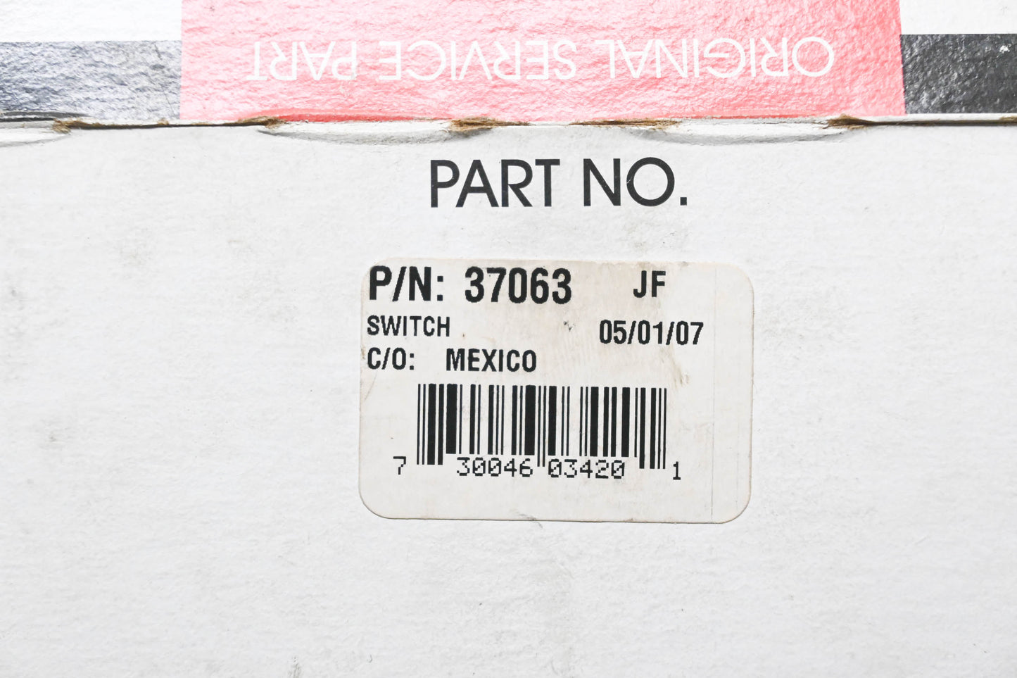 New OEM Tecumseh 37063 Starter Switch Kit NOS