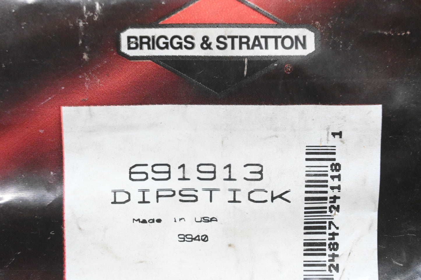 New OEM Briggs & Stratton 691913 Dipstick NOS