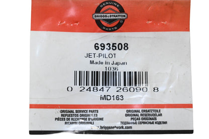 New OEM Briggs & Stratton 693508 Pilot Jet NOS