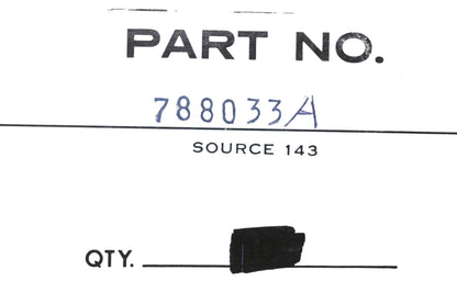 New OEM Tecumseh 788033A Transmission Gasket NOS