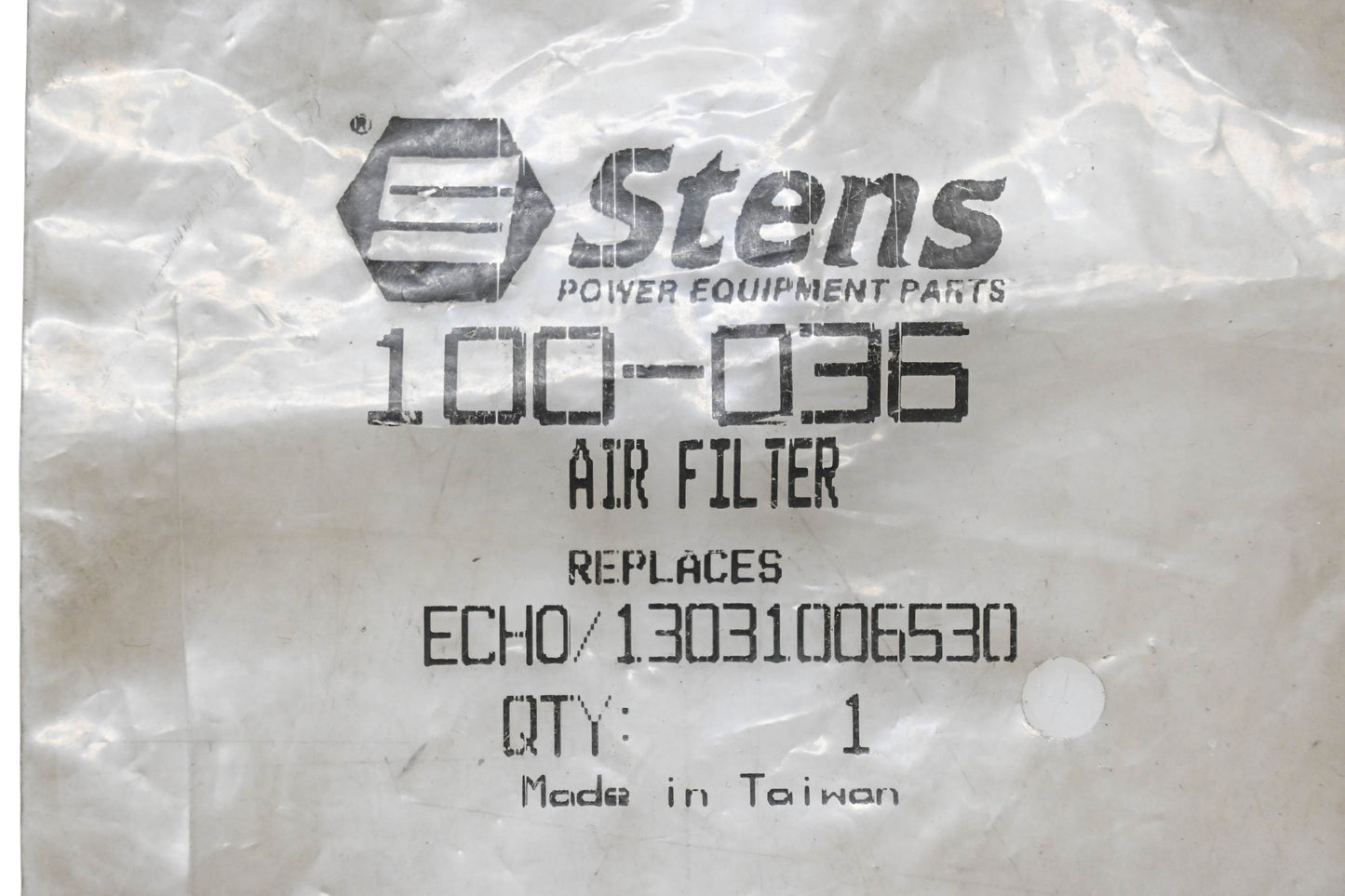 Stens 100-036, 13031006530 Air Filter NOS
