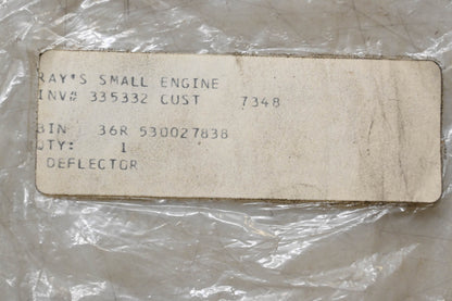 New OEM Husqvarna 530027838 Deflector NOS