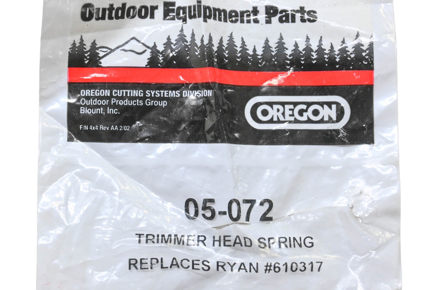 Oregon 05-072, 610317 Trimmer Head Spring NOS