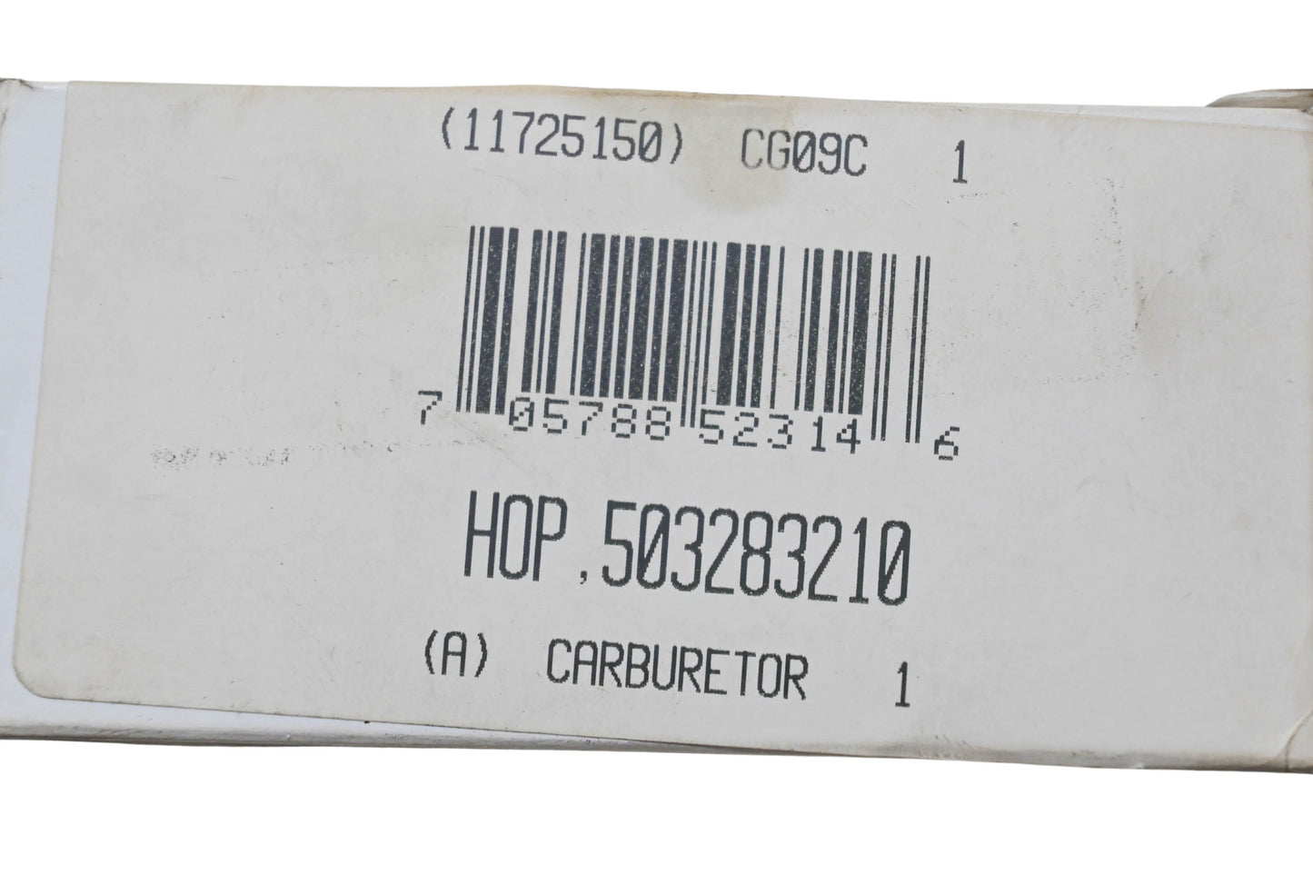 New OEM Husqvarna 503283210, C3-EL32 Carburetor NOS