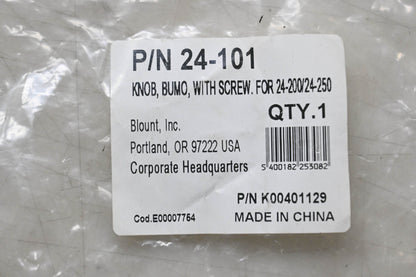 Oregon 24-101 Bump Knob & Screw NOS