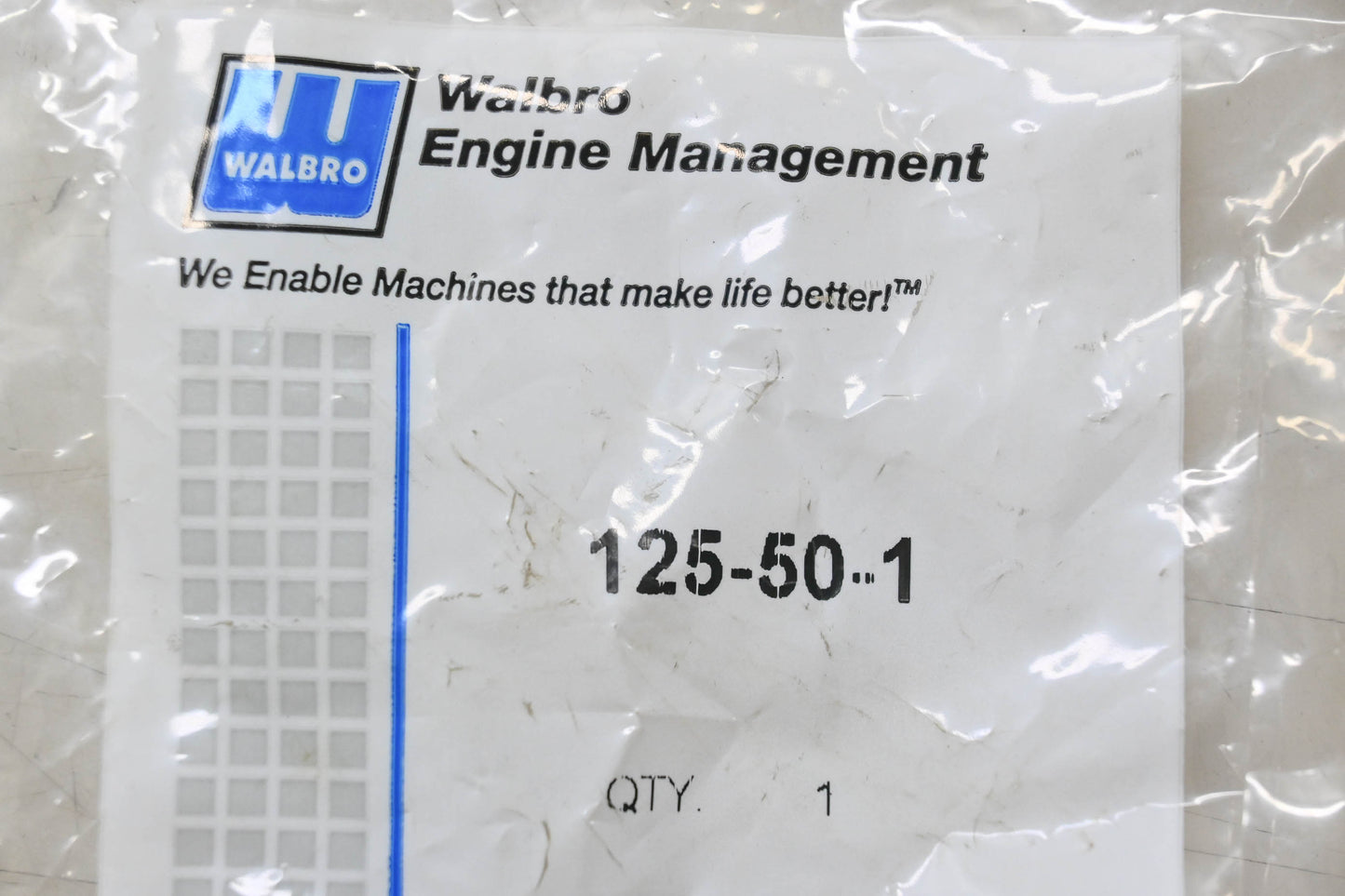 Walbro 125-50-1 Air Filter NOS