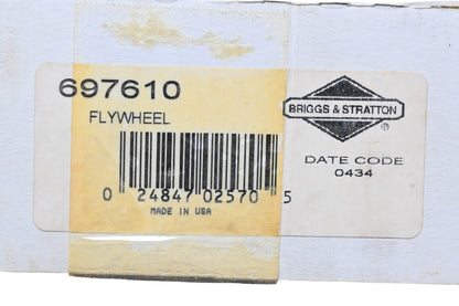 OEM Briggs & Stratton 697610 Flywheel