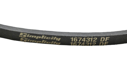 Simplicity 1674312 V-Belt NOS