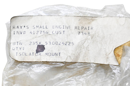 New OEM Husqvarna 530024225 Isolator Mount NOS