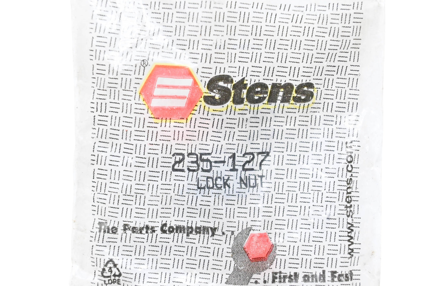 Stens 235-127 Lock Nuts Qty 5 NOS