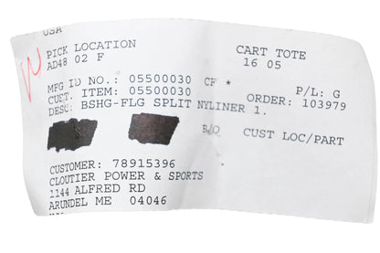Ariens 05500030 Split Nyliner Flange Bushing NOS