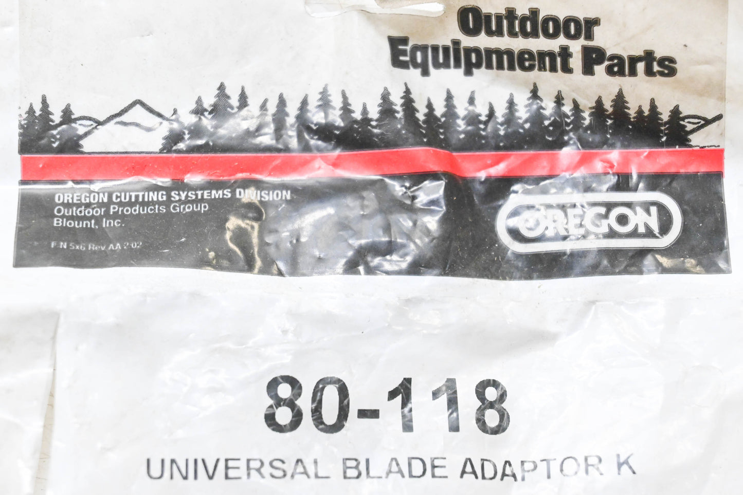 Oregon 80-118 Universal Blade Adaptor NOS