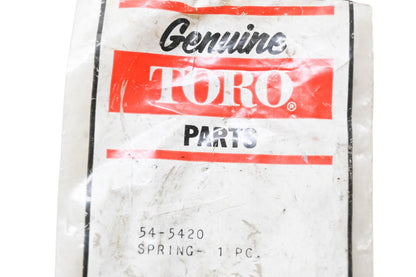 Toro 54-5420 Spring NOS