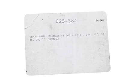 Herr 625-384 Rewind Starter Spring NOS