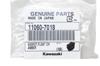 New OEM Kawasaki 11060-7018 Float Chamber Gasket NOS
