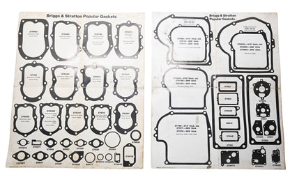 OEM Briggs & Stratton MS-5437 Popular Gaskets Guide Poster
