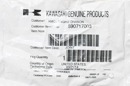 New OEM Kawasaki 590717003 Joint NOS