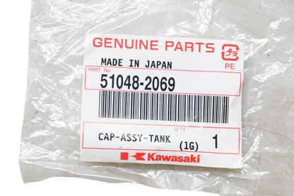 New OEM Kawasaki 51048-2069 Tank Cap Assembly NOS