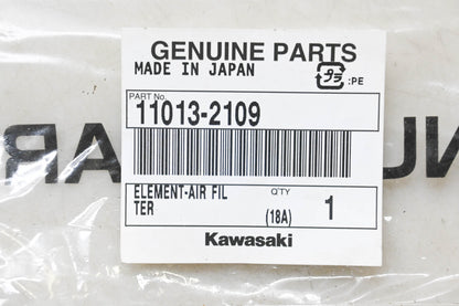 New OEM Kawasaki 11013-2109 Air Filter Element NOS