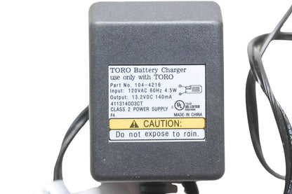Toro 104-4216 Battery Charger NOS