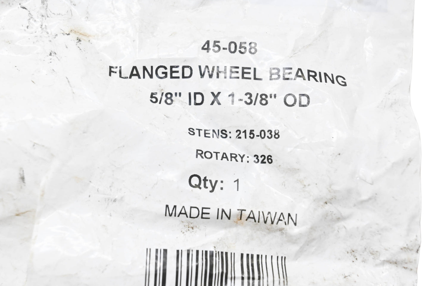 Oregon 45-058, 215-038 Flanged Wheel Bearing NOS