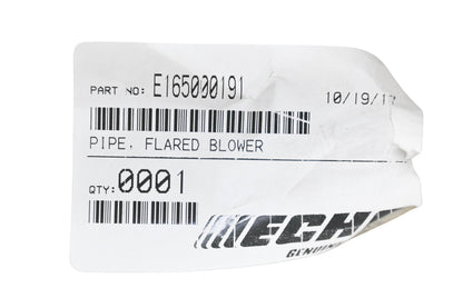 New OEM Echo E165000191 Flared Blower Pipe NOS