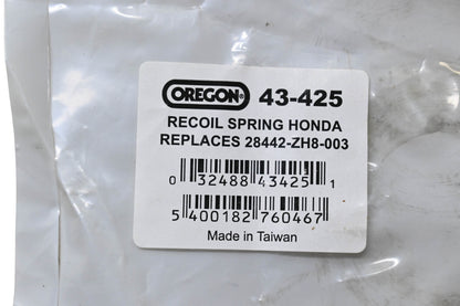 Oregon 43-425, 28442-ZH8-003 Recoil Spring NOS