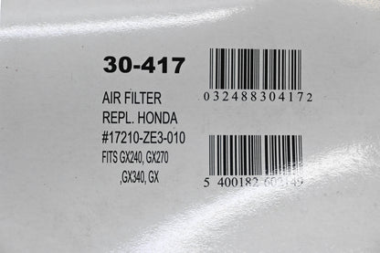 Oregon 30-417, 17210-ZE3-010 Air Filter NOS