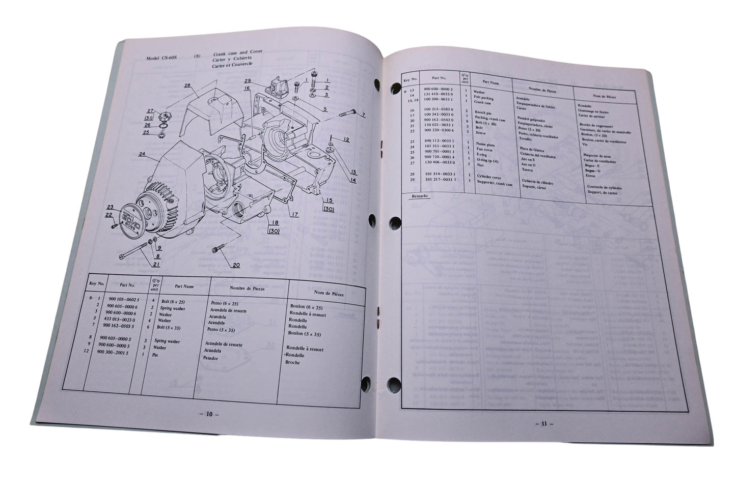 Kioritz Corporation 898 599-0033 2 Echo Chain Saw Parts Catalog CS-60S