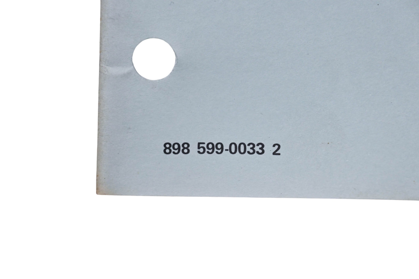 Kioritz Corporation 898 599-0033 2 Echo Chain Saw Parts Catalog CS-60S