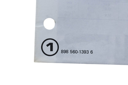 Kioritz Corporation 898 560-1393 6 Operator's Manual Echo Chain Saw CS-280E