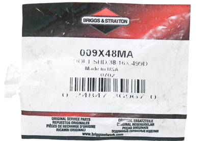 New OEM Briggs & Stratton 009X48MA Shoulder Bolt NOS
