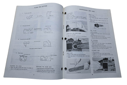 Kioritz Corporation 898 572-1123 3 Echo Chain Saw Operator's Manual CS-315 NOS