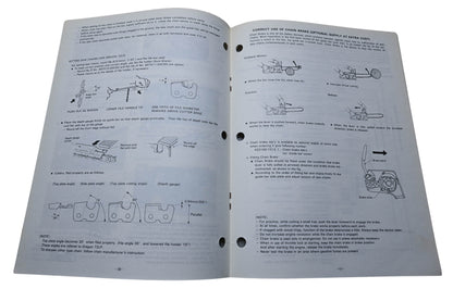 Kioritz Corporation 898 571-10134 Echo Chain Saw Operator's Manual CS-452VL