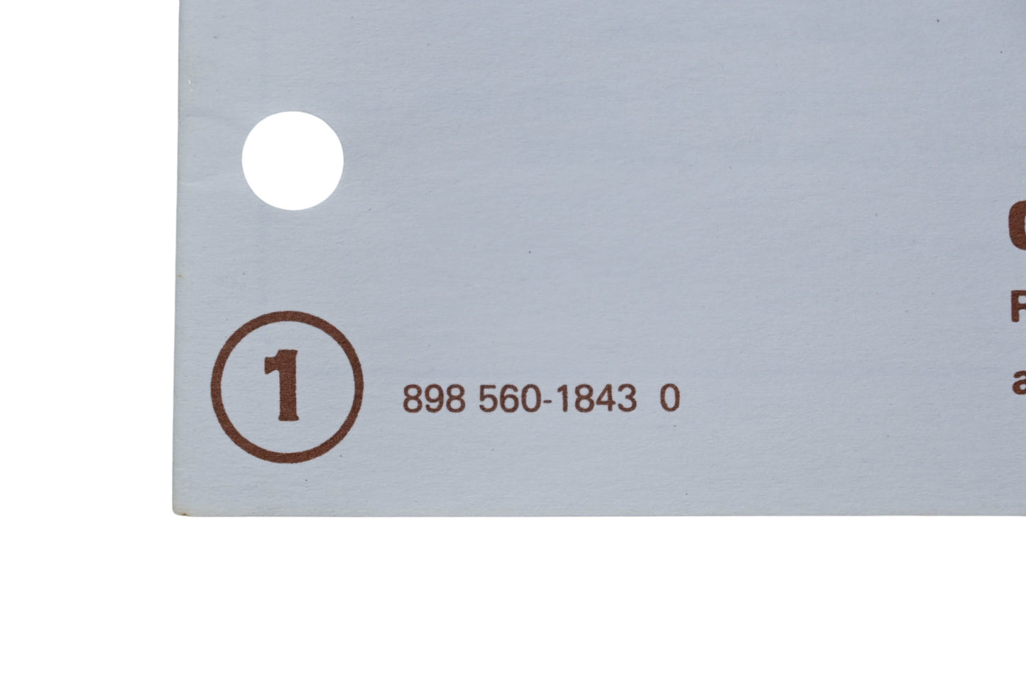 Kioritz Corporation 898 560-1843 0 Echo Operator's Manual Chain Saw CS-660EVL CS-660EVLP