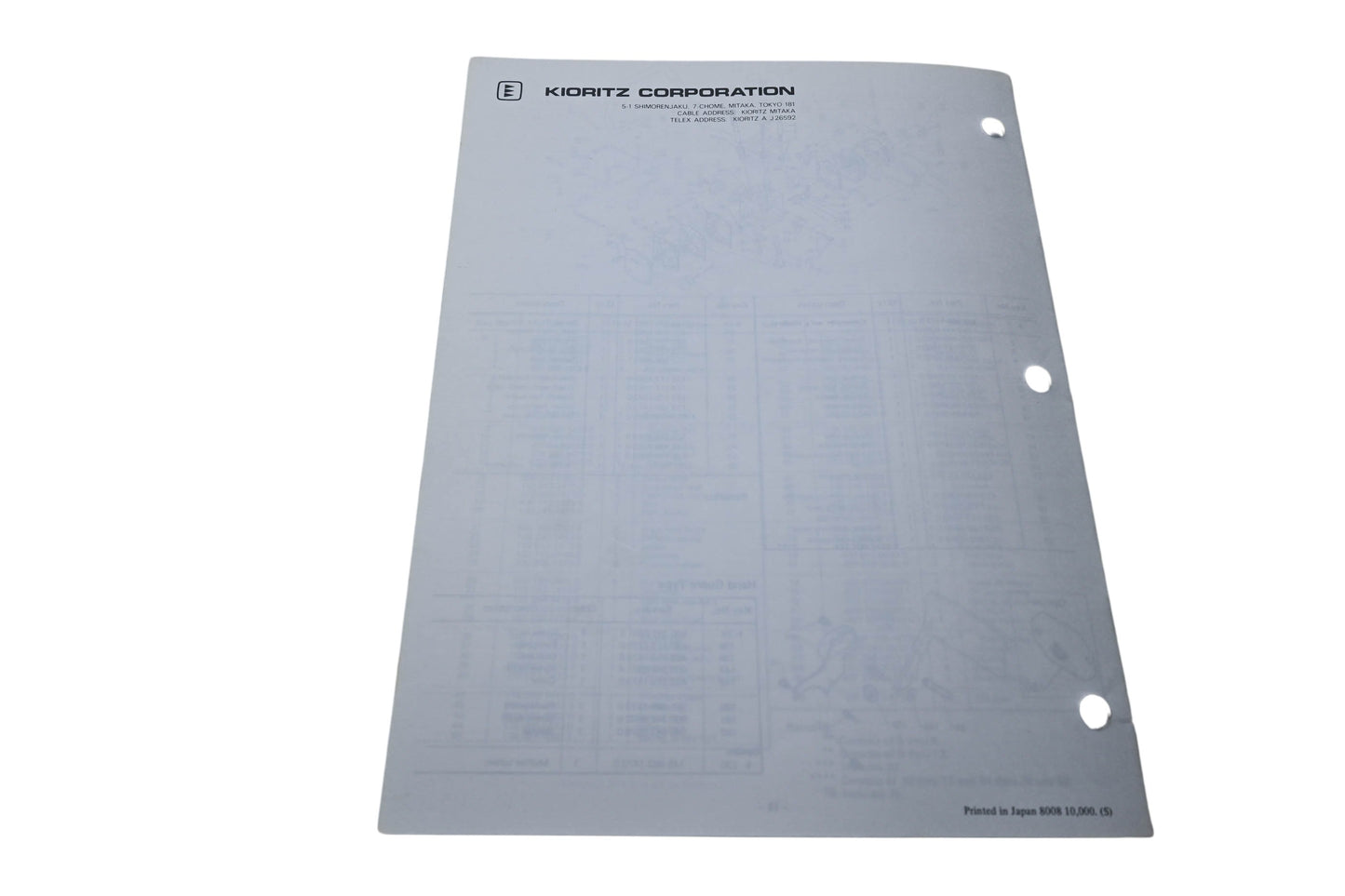 Kioritz Corporation 898 571-1473 1 Echo Chain Saw Operator's Manual CS-900EVL
