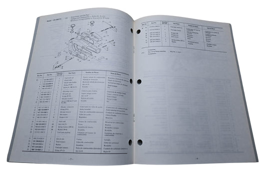 Kioritz Corporation 898 599-1063 7 Echo Chain Saw Parts Catalogue CS-1001VL