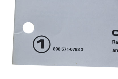 Kioritz Corporation 898 571-0793 3 Echo Weed & Grass Trimmer Operator's Manual GTL-140