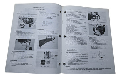 Kioritz Corporation 898 561-2033 1 Echo Operator's Manual Trimmer Brush Cutter SRM-200AE