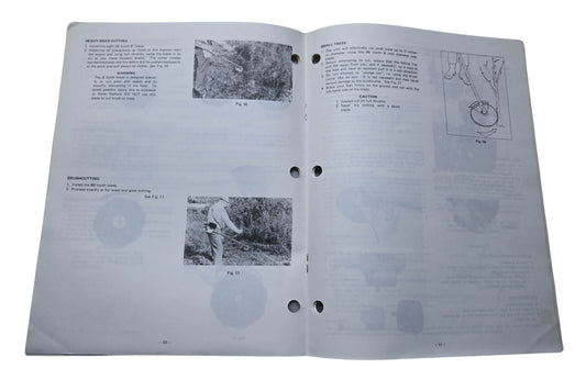 Kioritz Corporation 898 561-2433 0 Echo Operator's Manual Trimmer Brush Cutter SRM-200BE