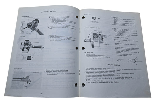 Kioritz Corporation 898 571-0753 4 Echo Weed & Grass Trimmer Operator's Manual SRM-200DA