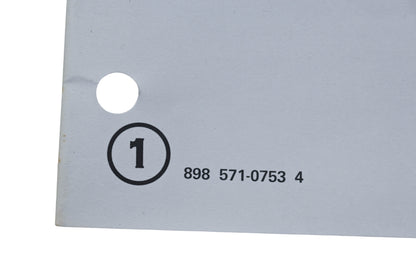 Kioritz Corporation 898 571-0753 4 Echo Weed & Grass Trimmer Operator's Manual SRM-200DA