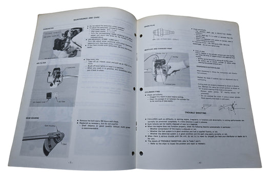 Kioritz Corporation 898 571-0803 3 Echo Weed & Grass Trimmer Operator's Manual SRM-200DB