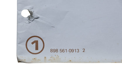 Kioritz Corporation 898 561-0913 2 Echo Operator's Manual Trimmer Brush Cutter SRM-300E/1