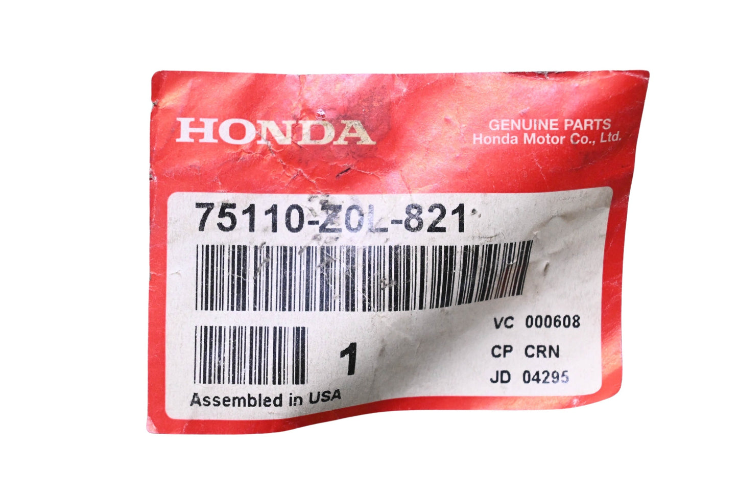 New OEM Honda 75110-Z0L-821 Brake Sub-Assembly NOS