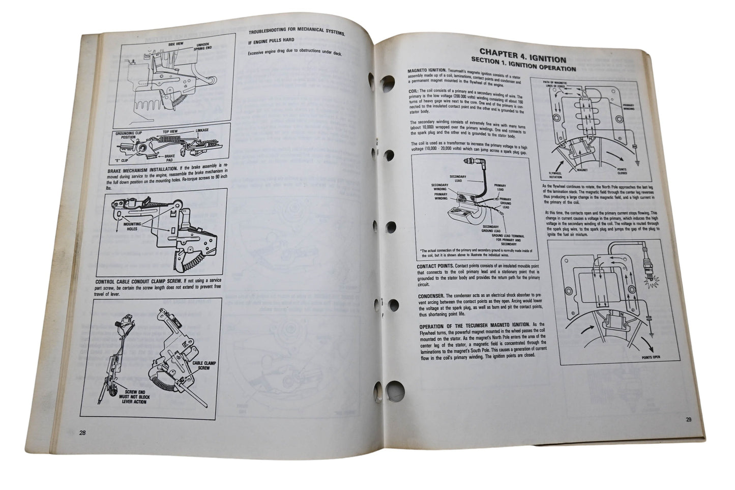 OEM Tecumseh 692508 Mechanic's Handbook Two Cycle Engines