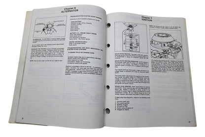OEM Tecumseh 695578 Vector Mechanic's Handbook