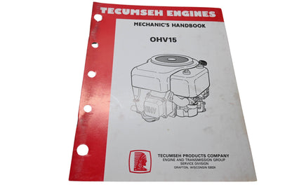 OEM Tecumseh 695795 Mechanic's Handbook OHV15
