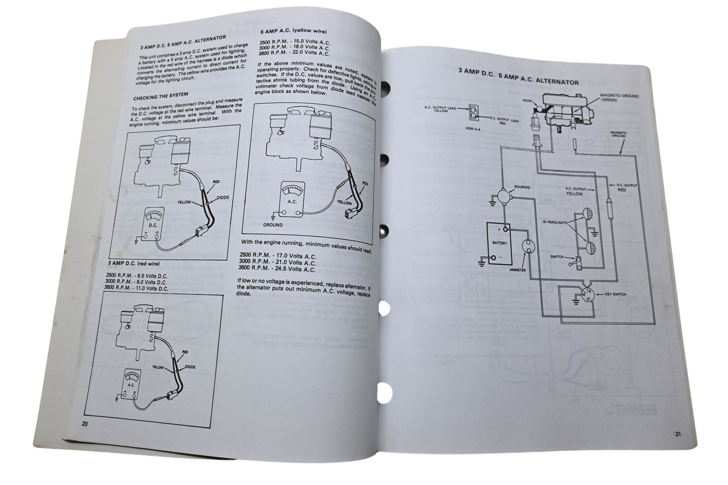 OEM Tecumseh 695795 Mechanic's Handbook OHV15
