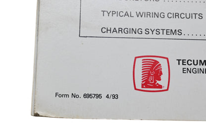 OEM Tecumseh 695795 Mechanic's Handbook OHV15